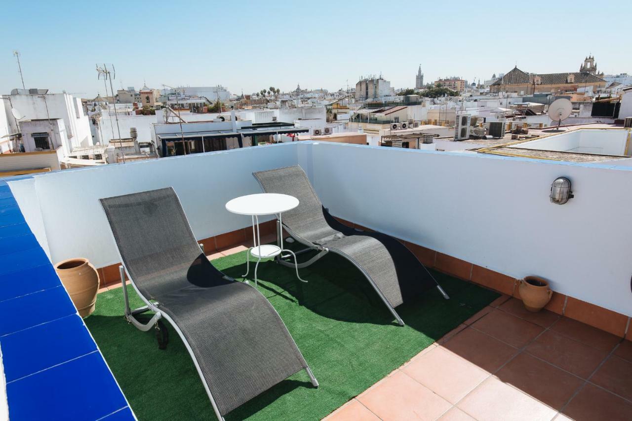 Apartament Cozy Attic With Terrace- 1Bd 1Bth- San Vicente Sewilla Zewnętrze zdjęcie