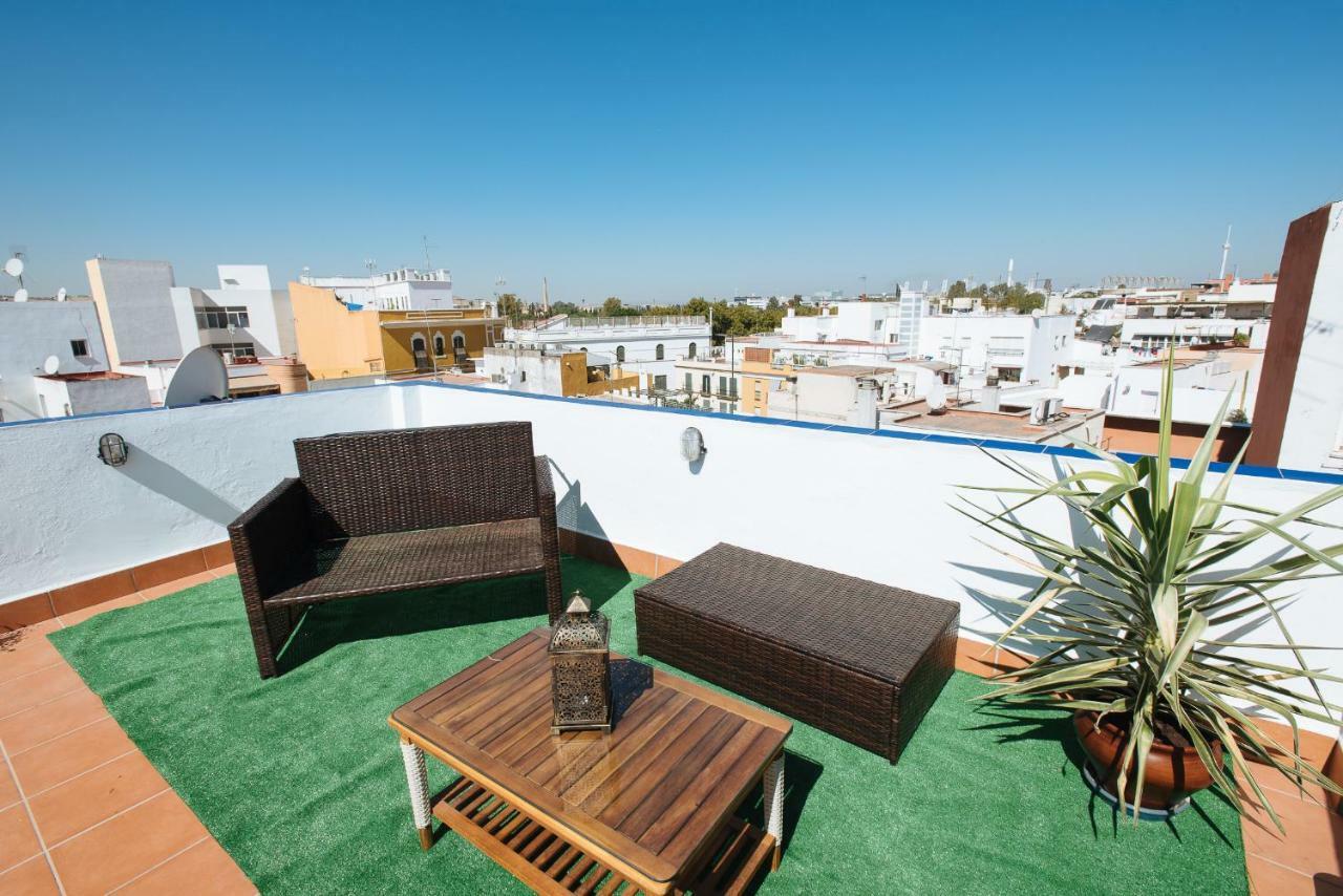 Apartament Cozy Attic With Terrace- 1Bd 1Bth- San Vicente Sewilla Zewnętrze zdjęcie