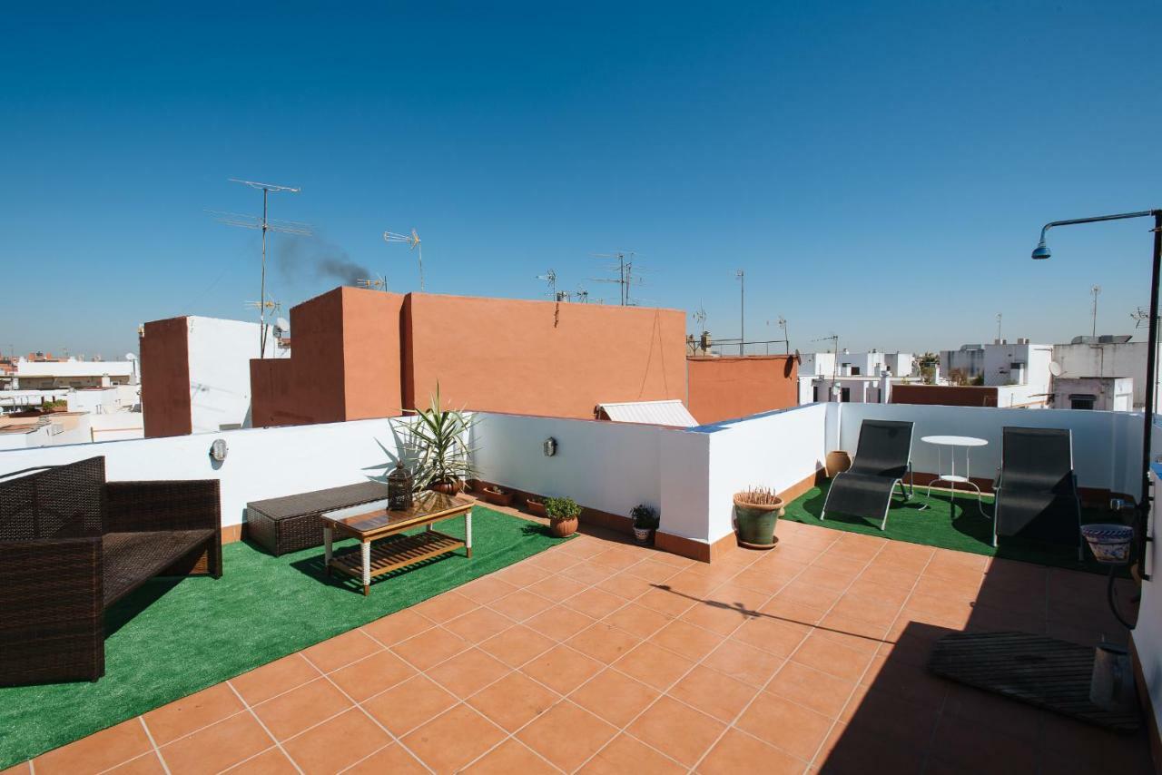Apartament Cozy Attic With Terrace- 1Bd 1Bth- San Vicente Sewilla Zewnętrze zdjęcie